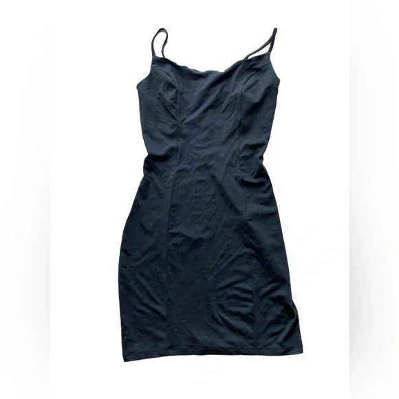 black short sleeve wrap dress Black Short Sleeve Jersey Semi-formal Evening Dress main image 0